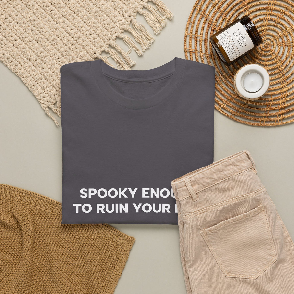 "Spooky Enough to Ruin Your Life" T-Shirt