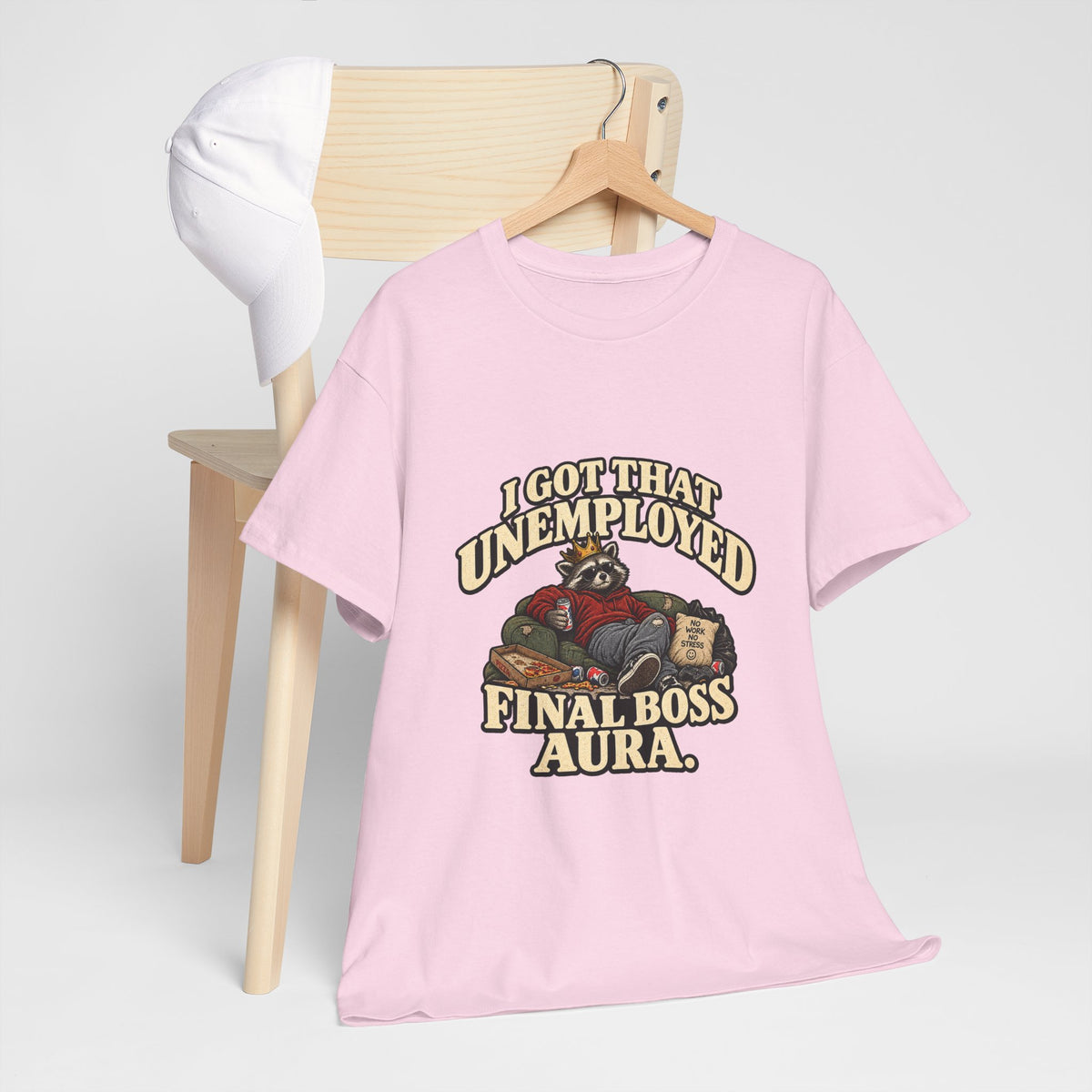 "I Got That Unemployed Final Boss Aura" T-Shirt