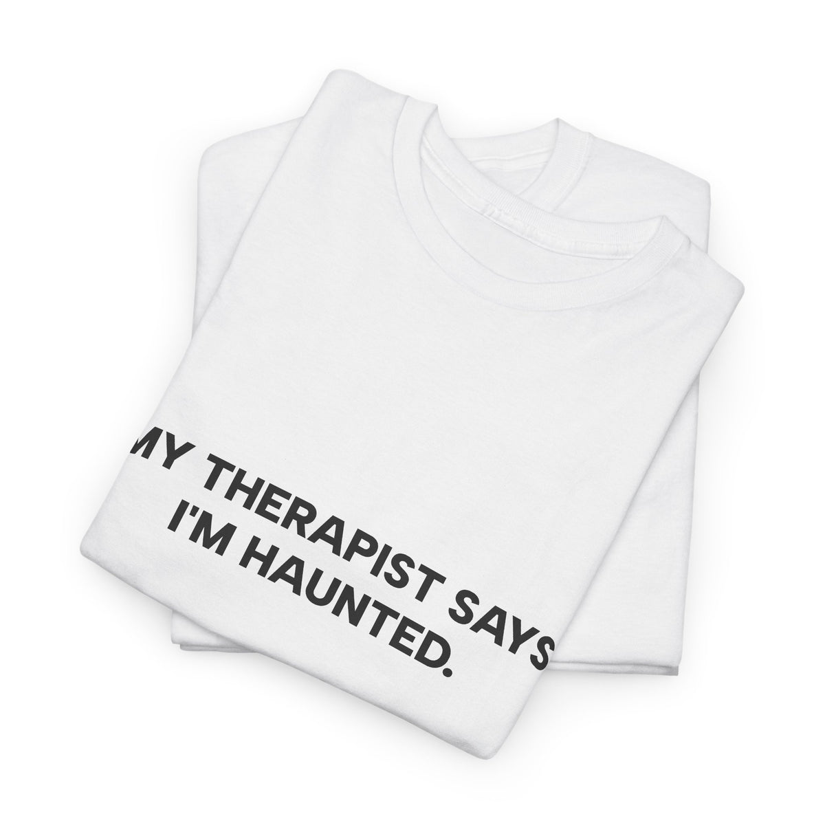"My Therapist Says I'm Haunted"  Shirt