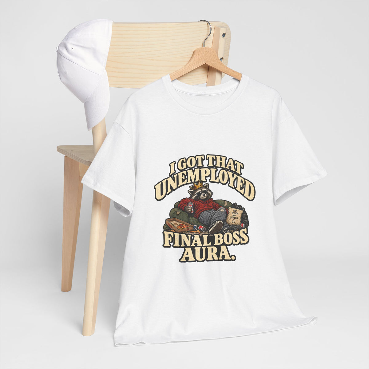 "I Got That Unemployed Final Boss Aura" T-Shirt